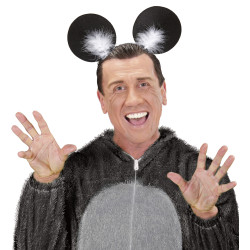 Myšie uši na čelenke